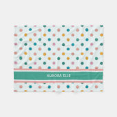 Find Your Feelings フリースブランケット (正面(横))