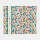 Find your Feelings Personalized Blanket フリースブランケット (正面(横))