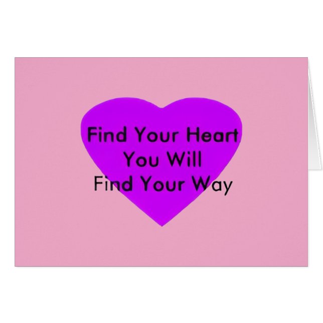Find your heart  jGibney The Museum Zazzle (正面横)