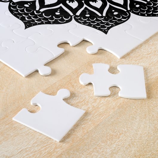 Find your inner peace | Mandala Design ジグソーパズル (側面)