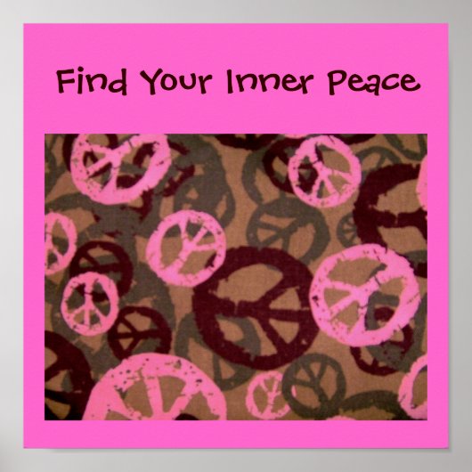 Find Your Inner Peace-Poster ポスター (正面)