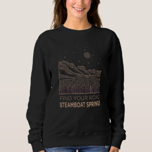 Find Your Road Outdoor Steamboat春自然Th スウェットシャツ