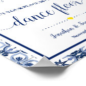 Find Your Seat Wedding Reception Mediterranean ポスター (角)