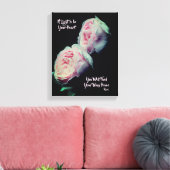 Find Your Wayホームるみ感動的引用文 キャンバスプリント (インサイチュ (リビング))