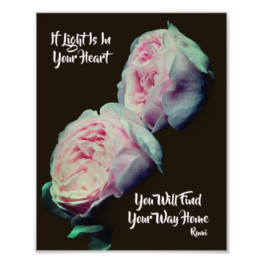 Find Your Wayホームるみ感動的引用文 フォトプリント (正面)