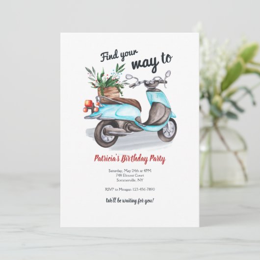 Find Your Way 招待状 (スタンド正面)