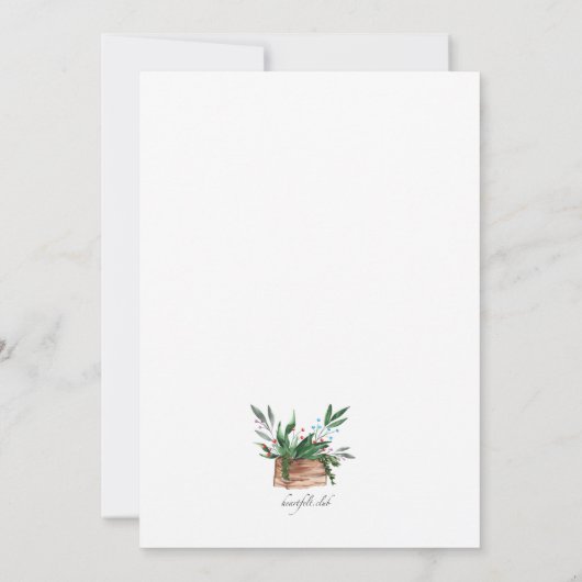 Find Your Way 招待状 (裏面)