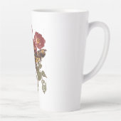 find yourself and be that self motivation カフェラテマグ (右)