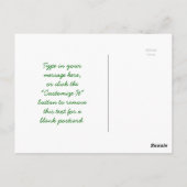 Find Yourself Go 走 Runners感動的引用文 ポストカード (裏面)