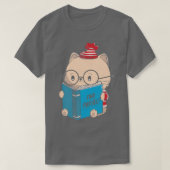 Find Yourself Journey Healing Cat Book by Tobe Fon Tシャツ (デザイン正面)
