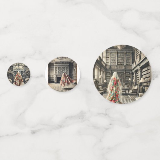 Finding Flora — Gothic Victorian コンフェッティ (裏面)