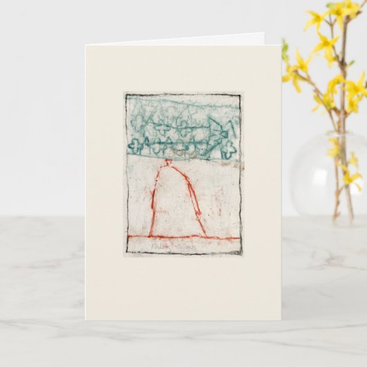 Finding stillness カード (黄色い花)