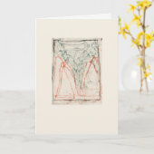 Finding the space between thoughts カード (黄色い花)