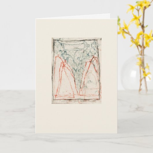 Finding the space between thoughts カード (黄色い花)