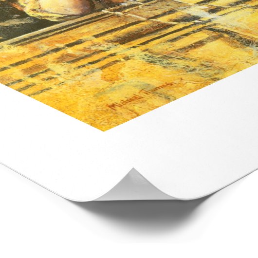 Fine art Angel Print ポスター (角)