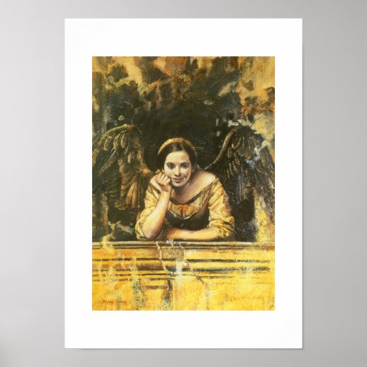 Fine art Angel Print ポスター (正面)