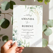 Fine Art Botanical Wedding Invitation 招待状