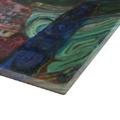 Fine art inspired by Hundertwasser カッティングボード (角)