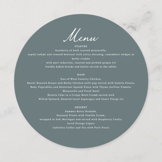 Fine Art Landscape Wedding Romantic Nature  メニュー (正面)