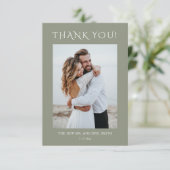  Fine Art Magnolia Flowers Wedding Thank You Card サンキューカード (スタンド正面)