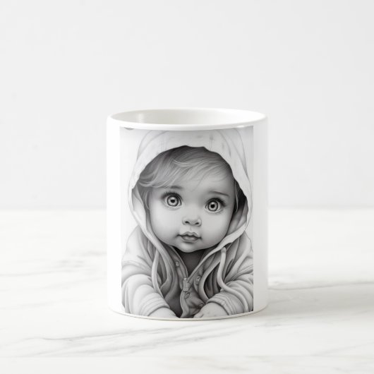 Fine art numérique コーヒーマグカップ (中央)