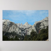 Fine Art Poster Mount Whitney ポスター (正面)