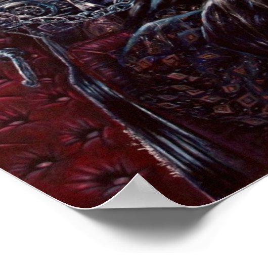 fine art print-''Pelicula#2'' c'05 Adan Hernandez ポスター (角)