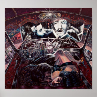 fine art print-''Pelicula#2'' c'05 Adan Hernandez ポスター