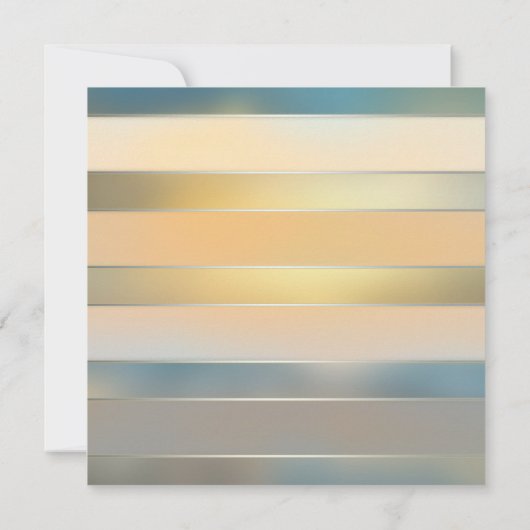 Fine Art Stormy Beach Bridal Shower 招待状 (裏面)