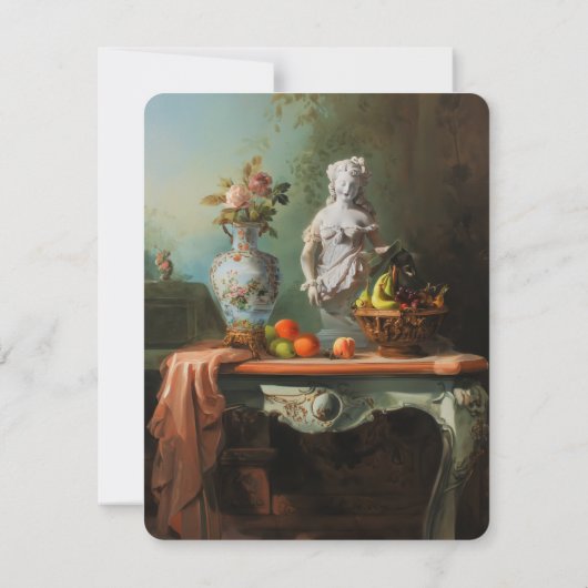 Fine Art Wedding RSVP Card (裏面)