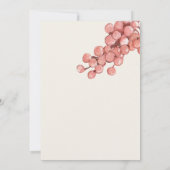 Fine as Wine Elegant Wine Tasting Birthday Invite 招待状 (裏面)