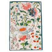 Fine Chinese silk flower design mid 18th century ミディアムペーパーバッグ (正面)