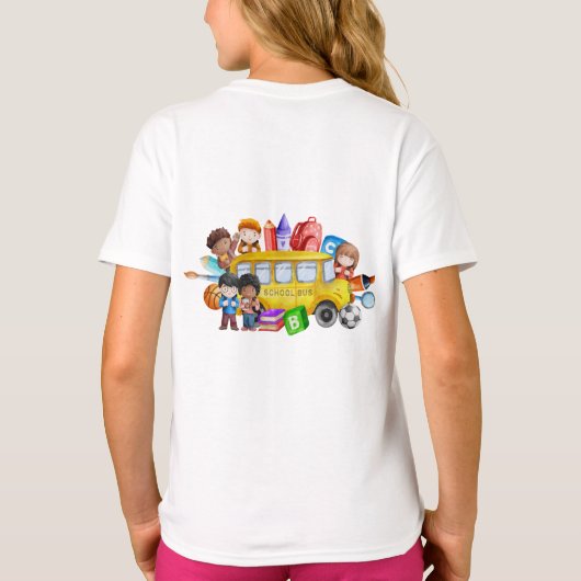 **Fine Jersey T-Shirt for Children Tシャツ (裏面)