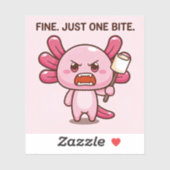 FINE. JUST ONE BITE. シール (シート)