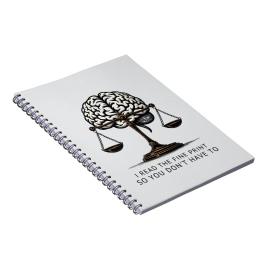 Fine Print Reader – Brain & Justice Edition ノートブック (右側)