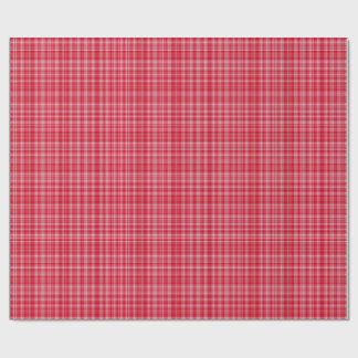 Fine Ruby Plaid ラッピングペーパー