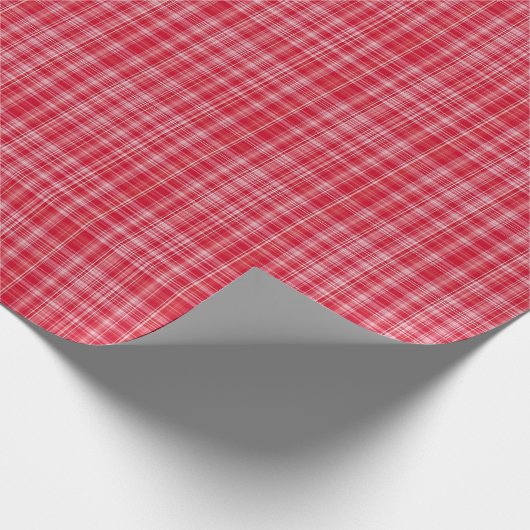 Fine Ruby Plaid ラッピングペーパー (角)