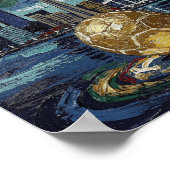 Fine Toronto Soccer Art 2026 Stadium  ポスター (角)