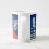 Fine Wind, Clear Morning (Red Fuji) ジャンボコーヒーマグカップ (裏面)