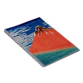 Fine Wind, Clear Morning (Red Fuji) ノートブック (右側)