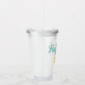 Fineappleのかわいいパイナップル アクリルタンブラー (右)