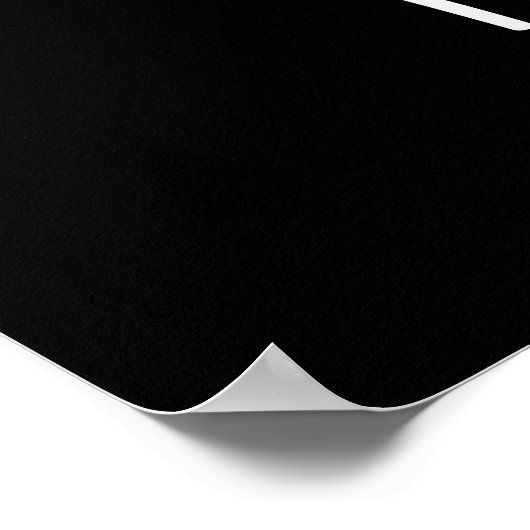 Fineapple おもしろい Pineapple Pun Dark BG ポスター (角)