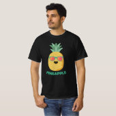 Fineapple Pineapple Pun夏おもしろいのフルーツ Tシャツ (正面フル)