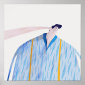 Finger in ear ポスター (正面)