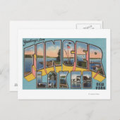 Finger Lakes, New York - Large Letter Scenes ポストカード (正面/裏面)