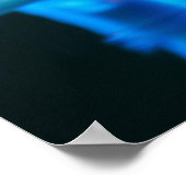 Finger tilting a chess piece on Chess Board ポスター (角)