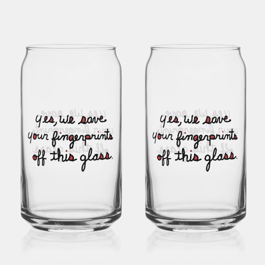 Fingerprints Glass ガラス缶 (裏面)