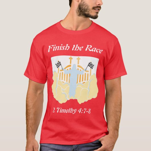 Finish the Race Tシャツ (正面)