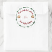 Finishing Touch Classic Round Sticker ラウンドシール (バッグ)