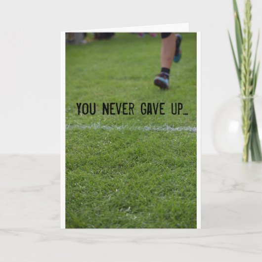 Finishlinecard カード (正面)